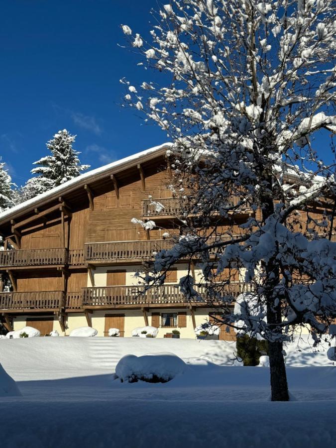 Chalet Le Repaire Proche Piste Megève Extérieur photo