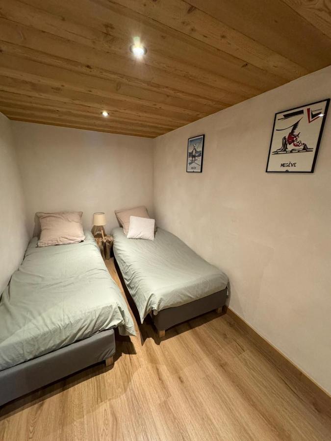 Chalet Le Repaire Proche Piste Megève Extérieur photo