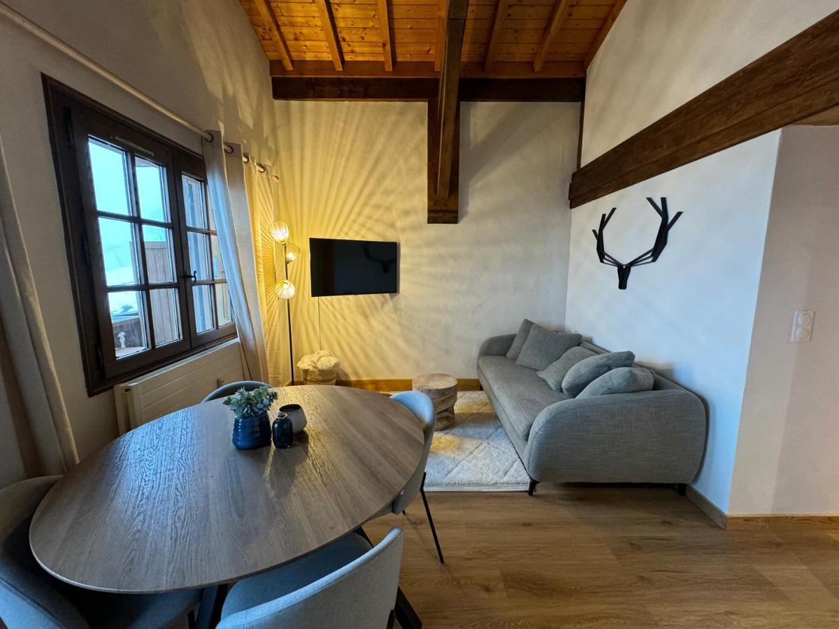 Chalet Le Repaire Proche Piste Megève Extérieur photo