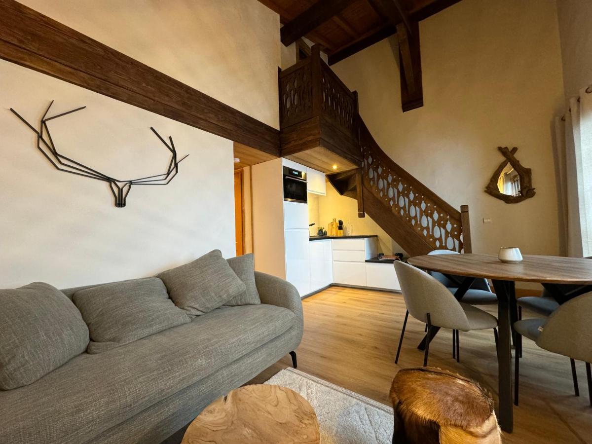 Chalet Le Repaire Proche Piste Megève Extérieur photo