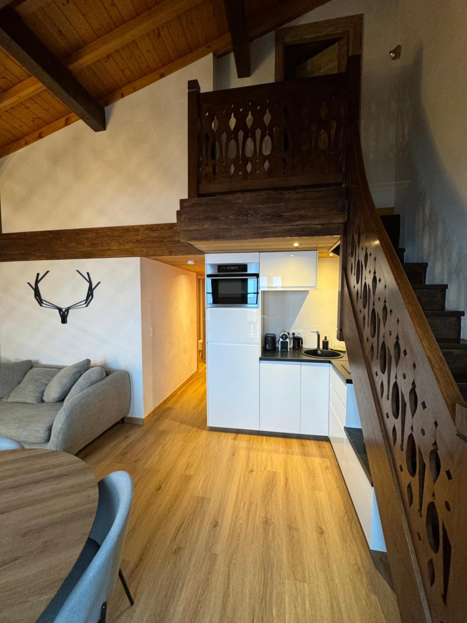 Chalet Le Repaire Proche Piste Megève Extérieur photo