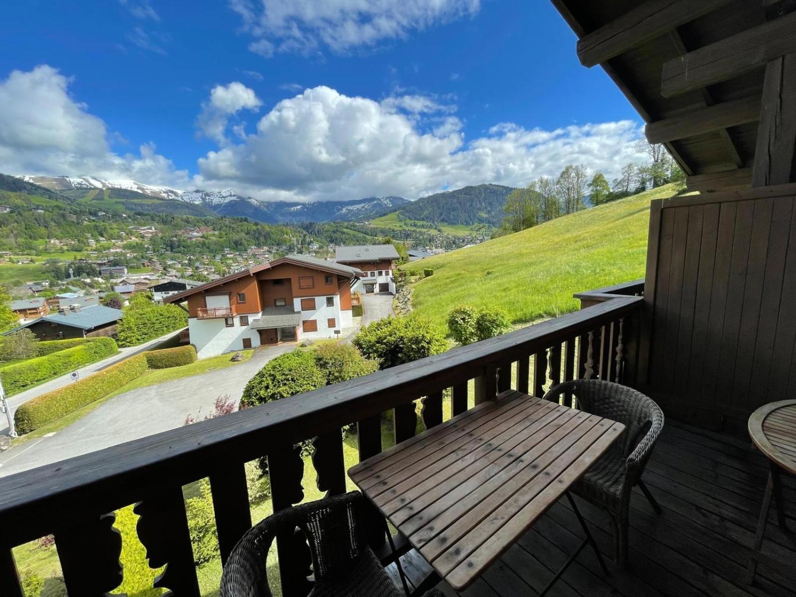 Chalet Le Repaire Proche Piste Megève Extérieur photo