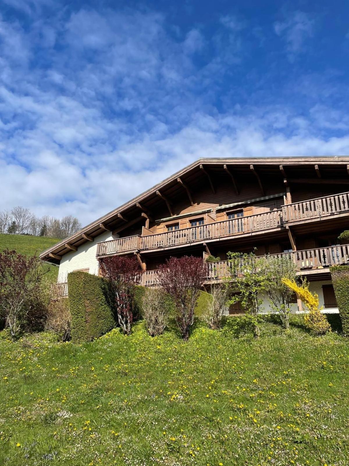 Chalet Le Repaire Proche Piste Megève Extérieur photo